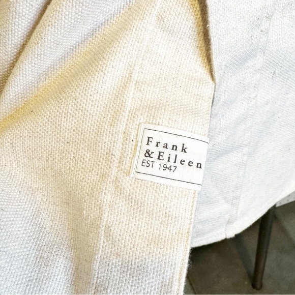 Frank & Eileen | McLoghlin Utility Shirt In Natural, Shacket Sz. M/L - Picture 8 of 11
